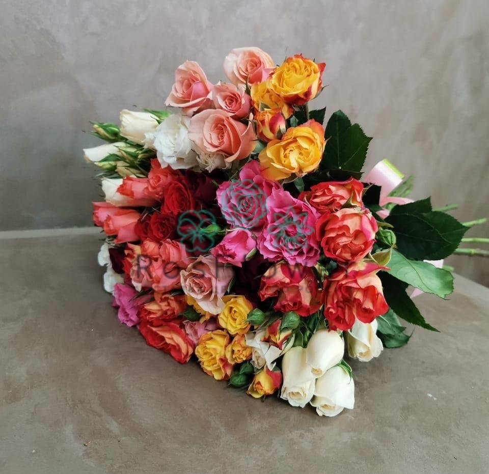 Букет цветов из: Розы в Кировский