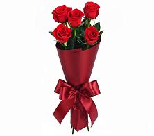 Букет 5 Красных роз Эдлесс Лав в Кировский
