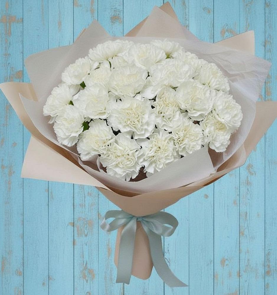 Букет цветов из: Гвоздики в Кировский