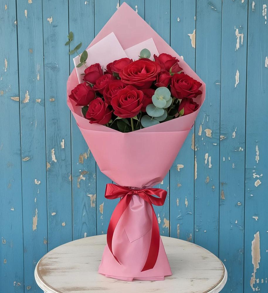 Букет цветов из: Розы в Кировский