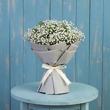 Букет цветов из:  Гипсофила в Кировский