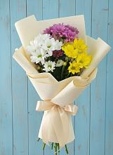 Букет цветов из:  Хризантемы в Кировский