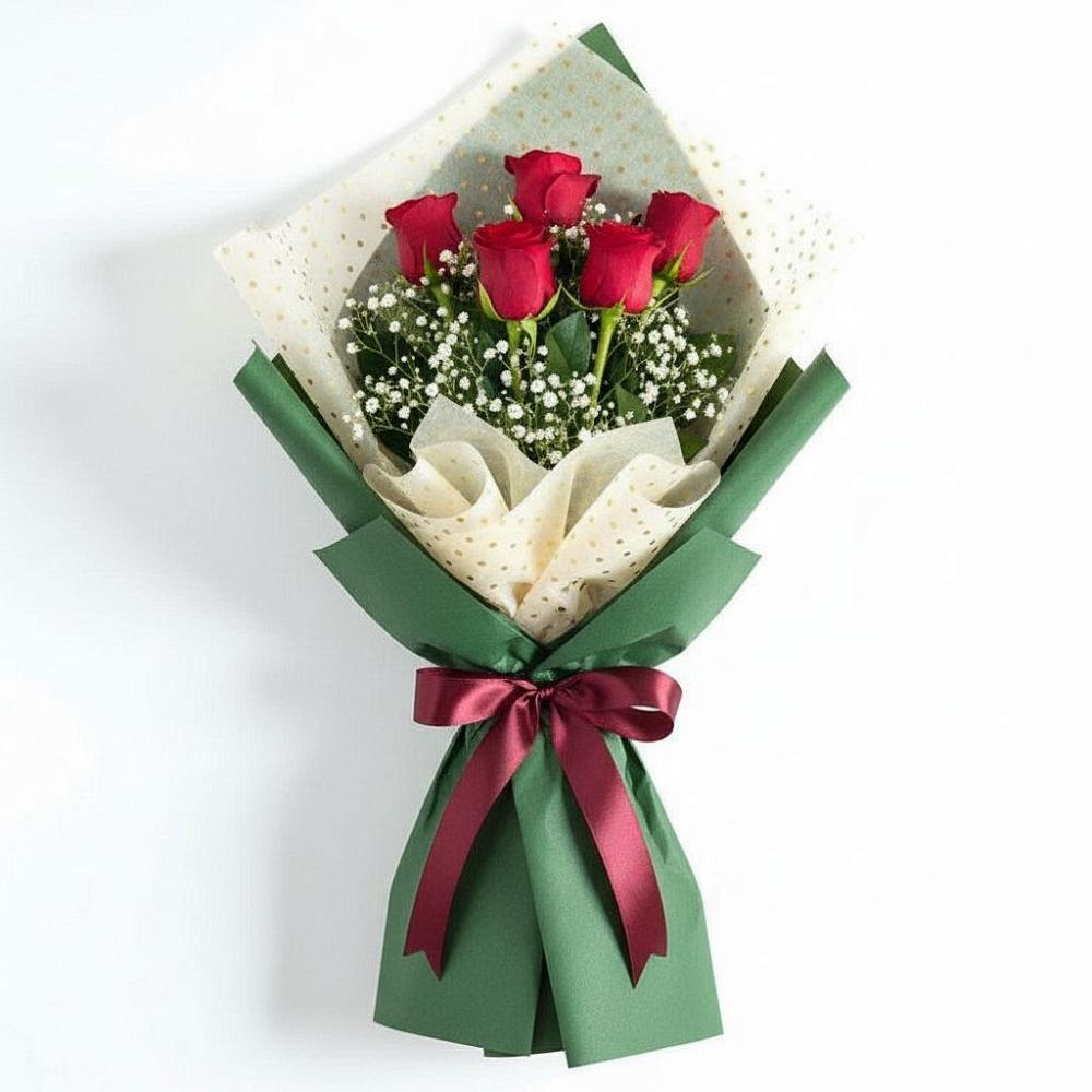 Букет цветов из: Розы в Кировский