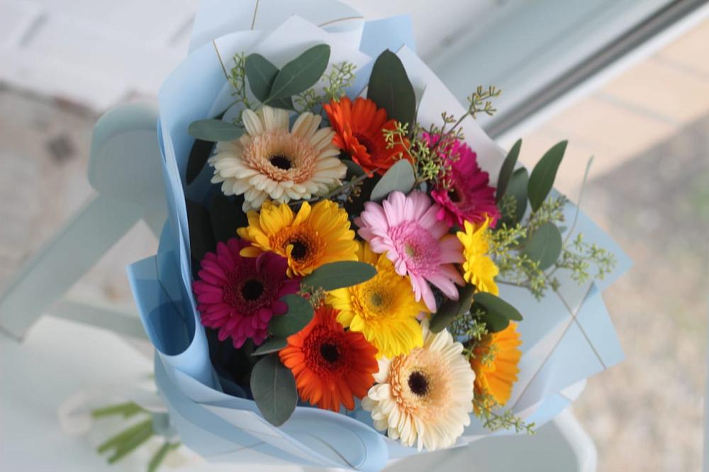 Букет цветов из: Герберы в Кировский