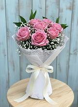 Букет цветов из:  Розы в Кировский