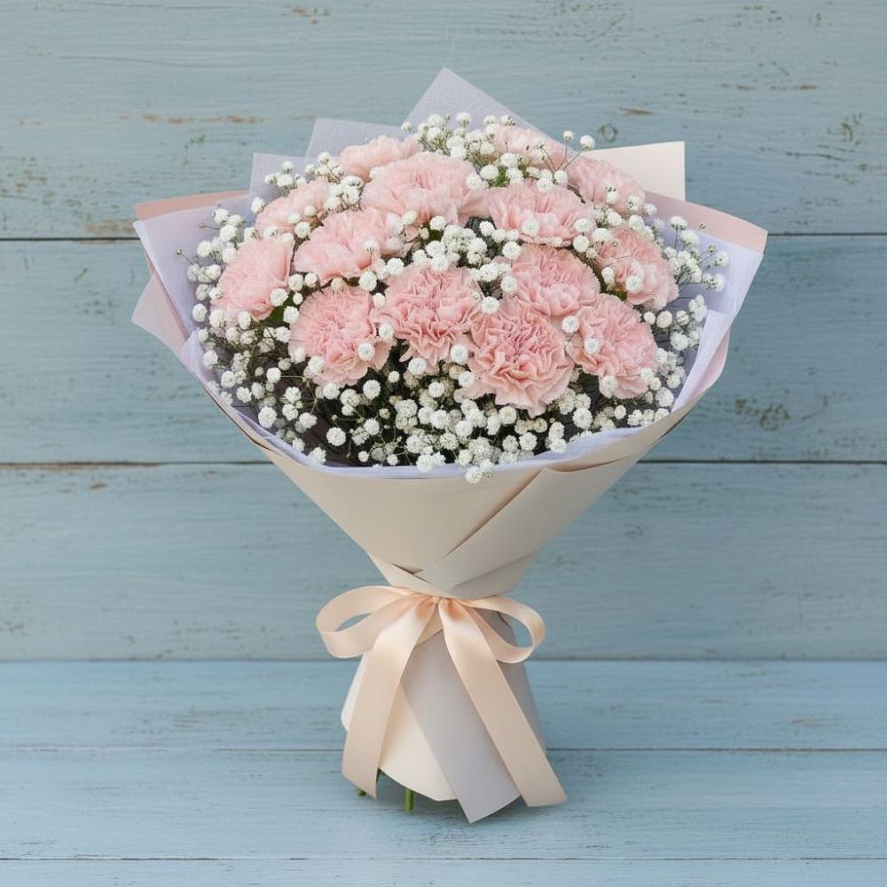 Букет цветов из: Гвоздики в Кировский