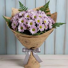 Букет цветов из:  Хризантемы #REPLACE_PRED# Кировский