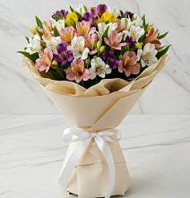 Букет цветов из:  Альстромерии #REPLACE_PRED# Кировский