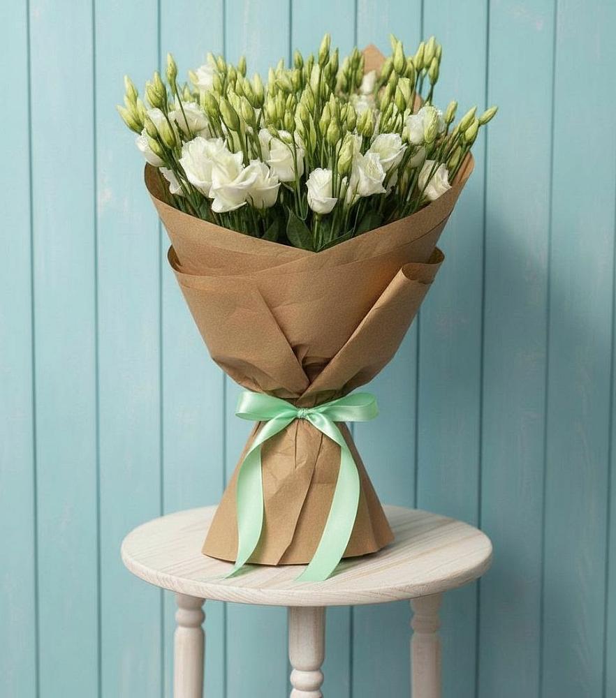 Букет цветов из: Лизиантусы в Кировский