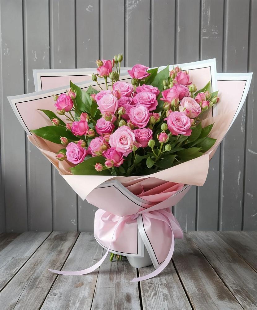Букет Розовый кустик в Кировский