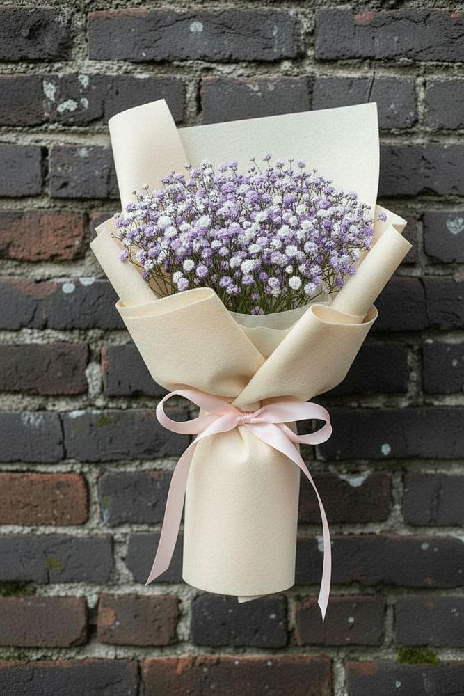 Букет цветов из: Гипсофила в Кировский