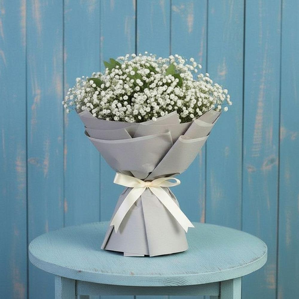 Букет цветов из: Гипсофила в Кировский