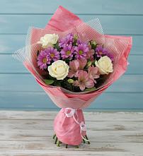 Букет цветов из:  Герберы в Кировский