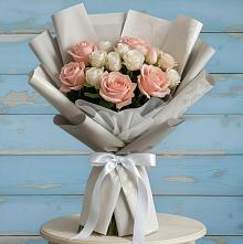 Букет цветов из:  Розы #REPLACE_PRED# Кировский