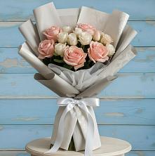 Букет цветов из:  Розы в Кировский
