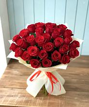 Букет 29 Красных роз в Кировский