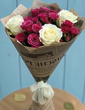 Букет цветов из:  Розы в Кировский