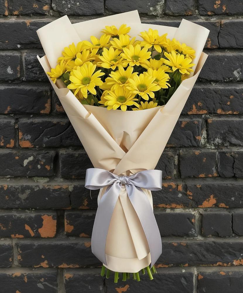 Букет цветов из: Хризантемы в Кировский