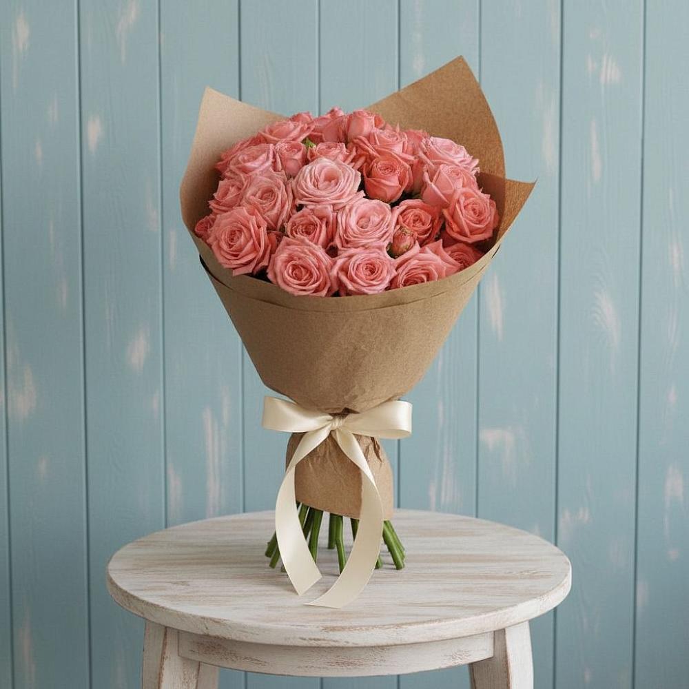 Букет цветов из: Розы в Кировский