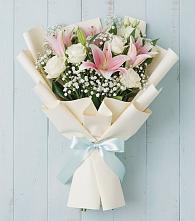 Букет цветов из:  Лилии в Кировский